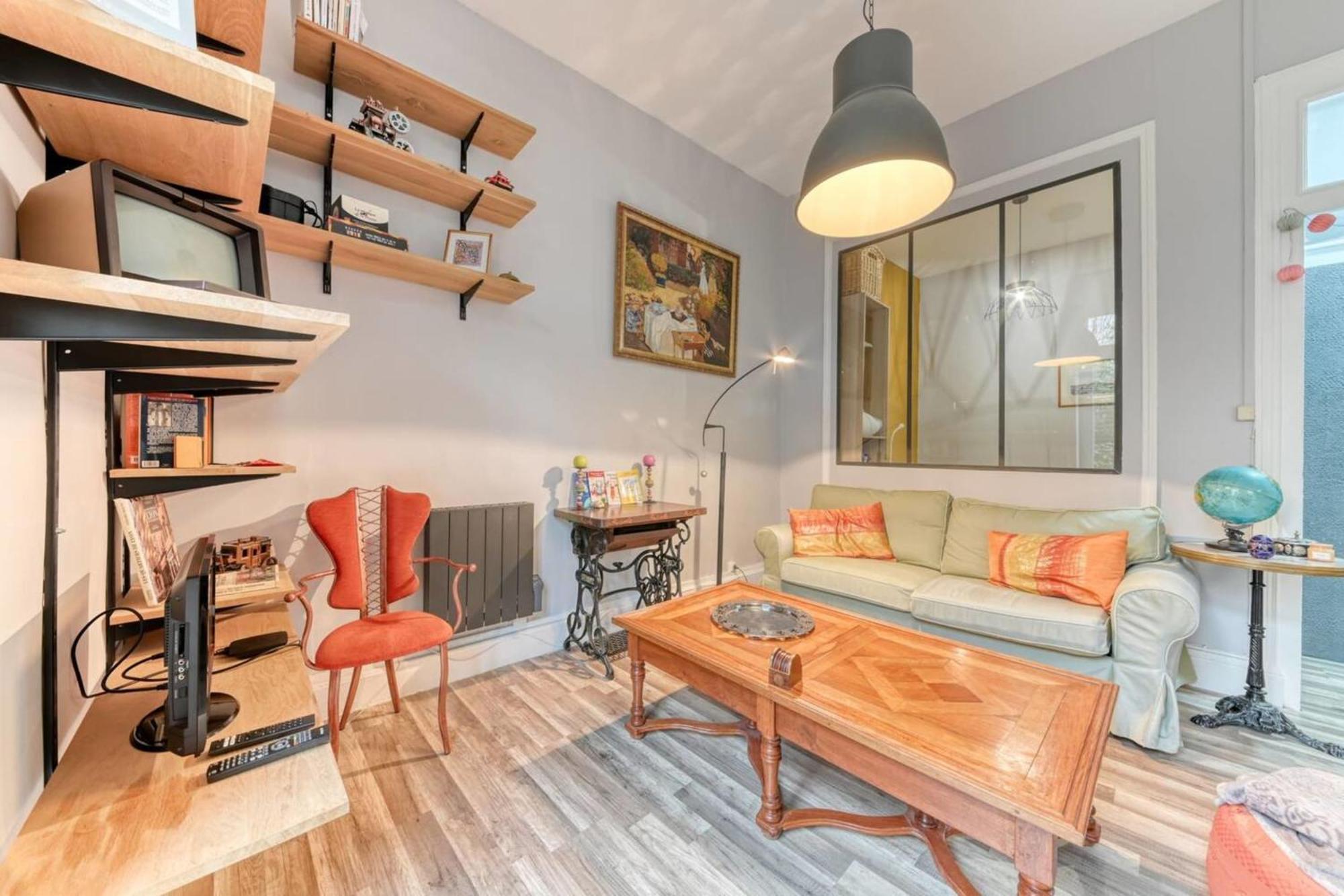 Le Garden City - Bel Appartement Avec Jardin Prive Villeurbanne Dış mekan fotoğraf